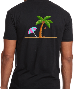 beach & heart coconuts t