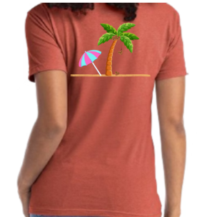 beach & heart coconuts t