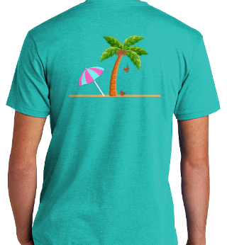 beach & heart coconuts t