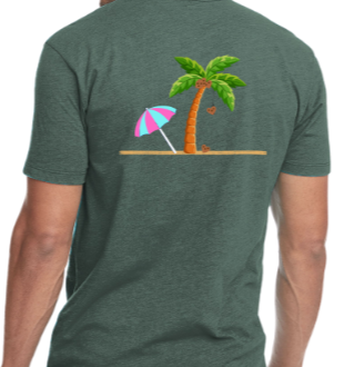 beach & heart coconuts t