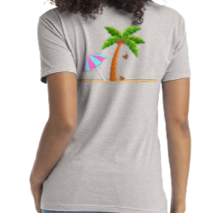 beach & heart coconuts t