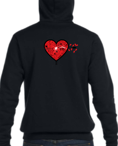 Heart shot hoodie