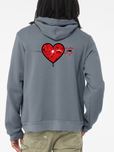 Heart shot hoodie