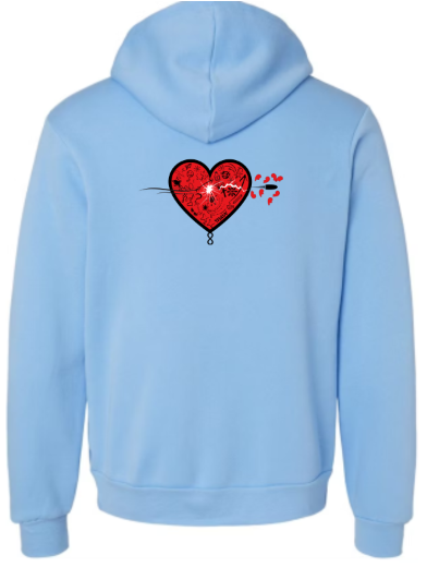 Heart shot hoodie