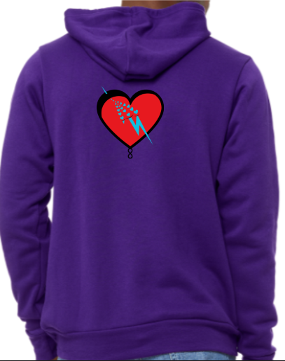 Electric Heart hoodie