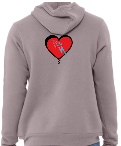 Electric Heart hoodie