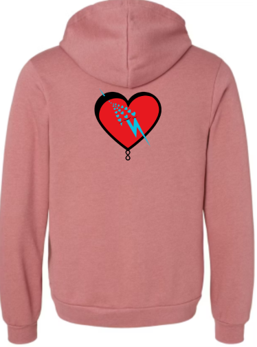 Electric Heart hoodie