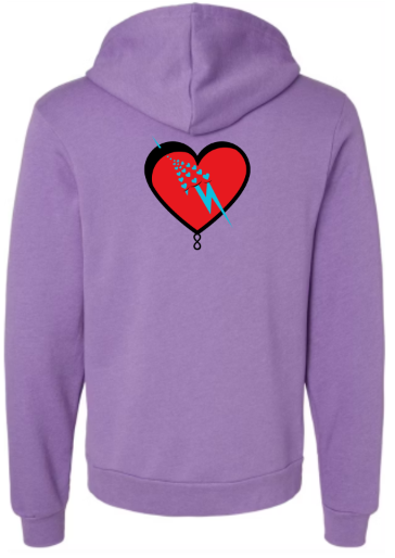 Electric Heart hoodie