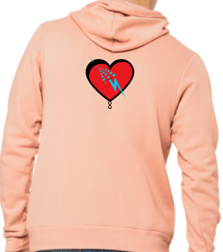 Electric Heart hoodie