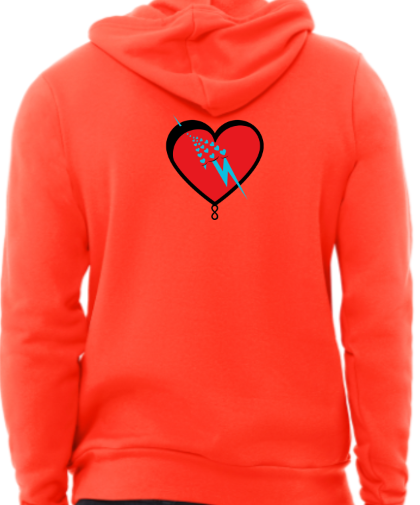 Electric Heart hoodie