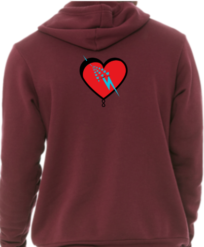 Electric Heart hoodie