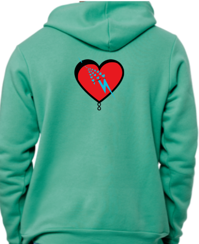 Electric Heart hoodie