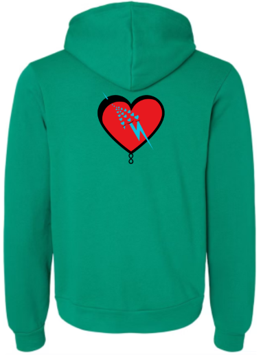 Electric Heart hoodie