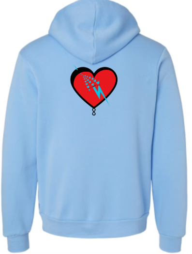 Electric Heart hoodie